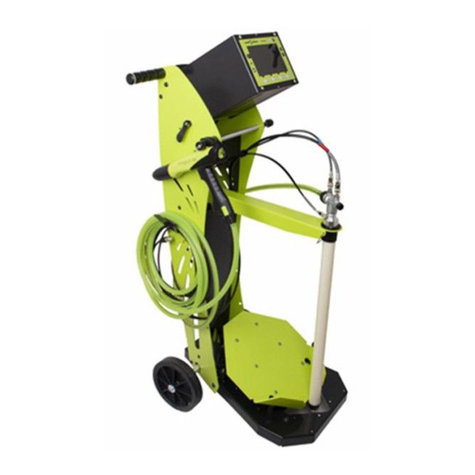 Hệ phun sơn bột xe đẩy SAMES Inocart VT – đổi màu nhanh